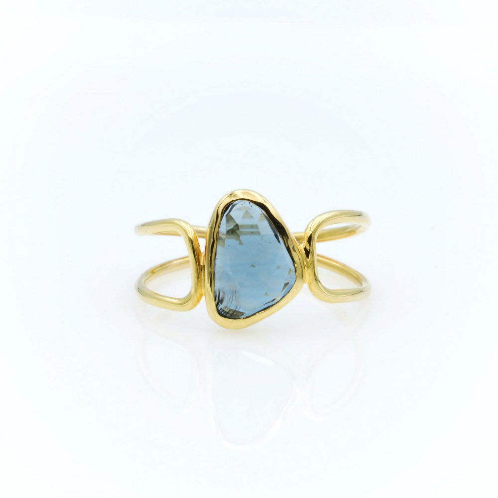 ΔΑΧΤΥΛΙΔΙ ΜΕ LONDON BLUE TOPAZ