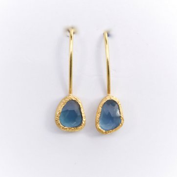 Alexis Kittas ΣΚΟΥΛΑΡΙΚΙΑ ΜΕ LONDON BLUE TOPAZ